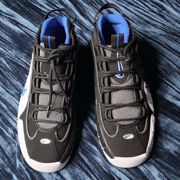 Nike Air Max Penny 1, size 8.5, black/varsity-Royal/white - Picture 2 of 6